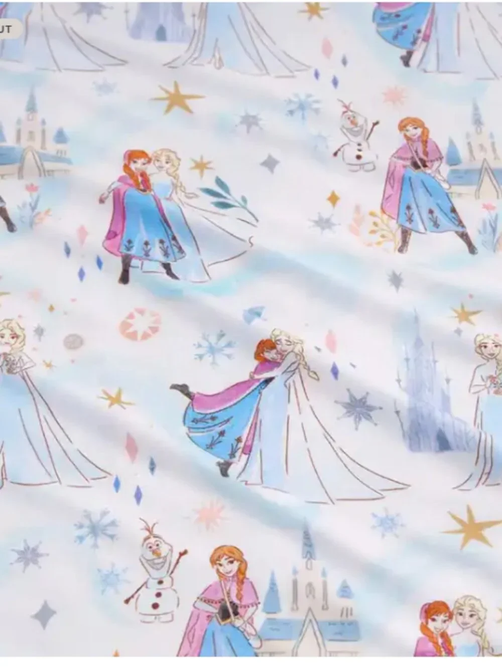 Posh Peanut Frozen Minky Ruffled Luxe Patoo® Blanket